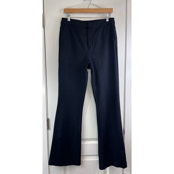 Soft Surroundings Women's Bootcut Pants Black Rayon Polyamide Stretch Size 6 - Picture 1 of 11